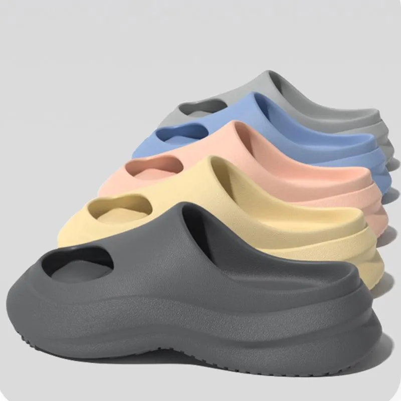 Garden Clogs Shoes – Unisex Thick Heel Slip-On Slippers