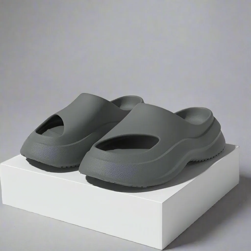 Garden Clogs Shoes – Unisex Thick Heel Slip-On Slippers