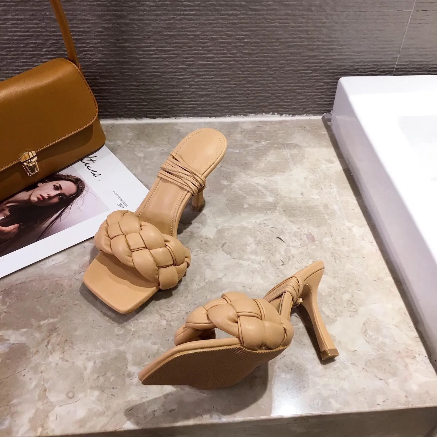 Trendy Open Toe High heels